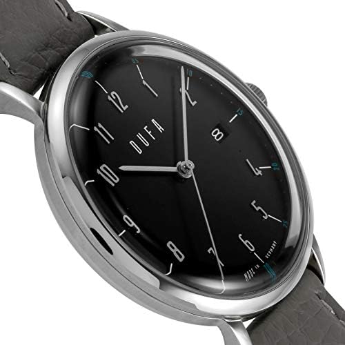 DUFA 腕時計 Breuer Automatic 自動巻 38MM DUFA [ブランド直営店] ドゥッファ メンズ 腕時計 ブラック 自動